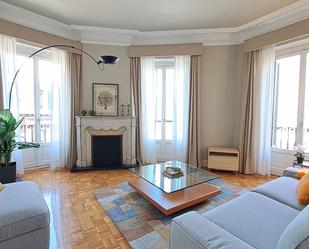 Living room of Flat to rent in  Pamplona / Iruña  with Heating and Balcony