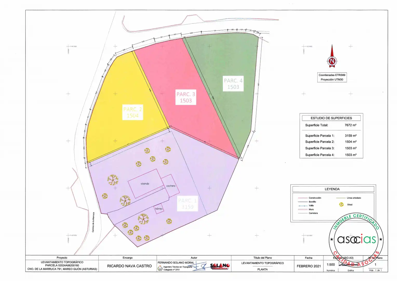Terreno residencial en venta en Gijón - Camino de la Marruca 791, imagen 7