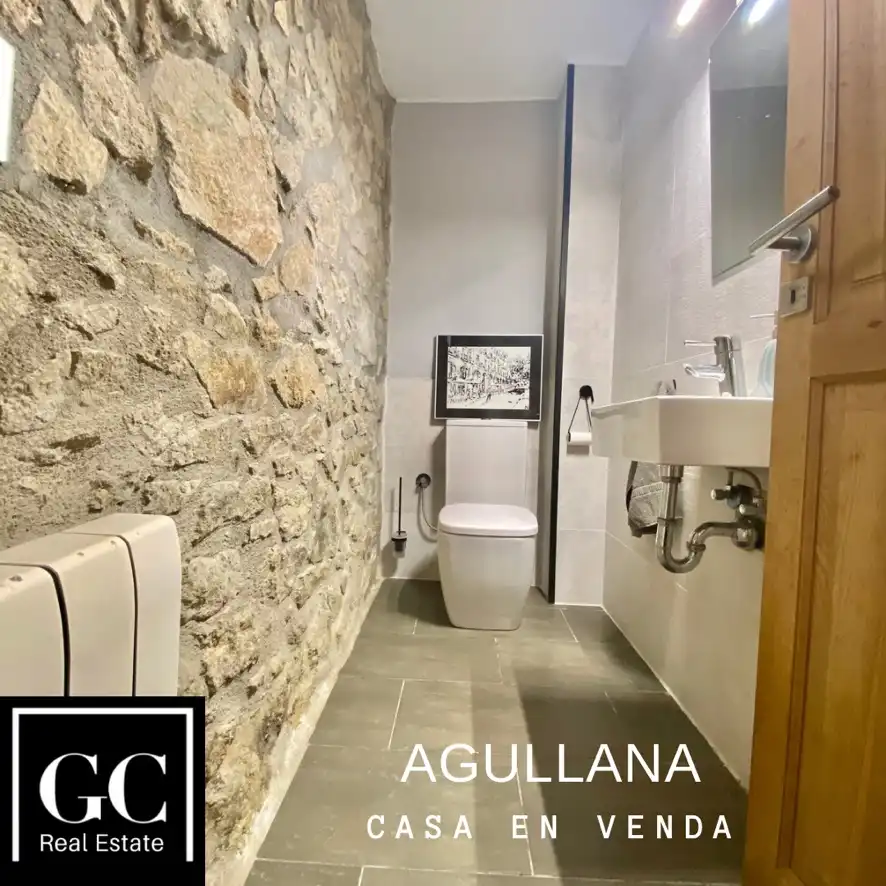 Bany de Casa adosada en venda en Agullana amb Calefacció i Terrassa