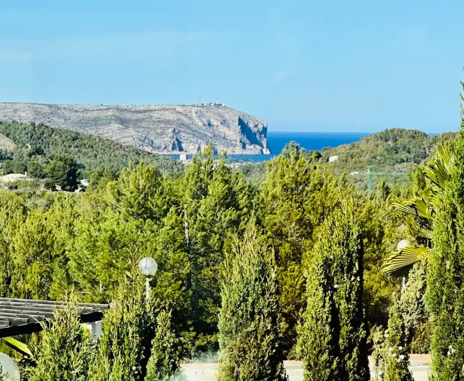 Vista exterior de Casa o xalet en venda en Jávea / Xàbia amb Aire condicionat, Calefacció i Jardí privat