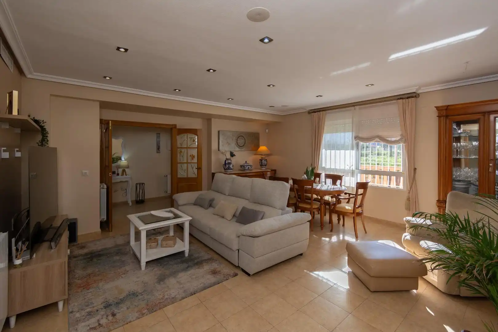 Sala d'estar de Casa o xalet en venda en La Unión amb Aire condicionat, Calefacció i Jardí privat