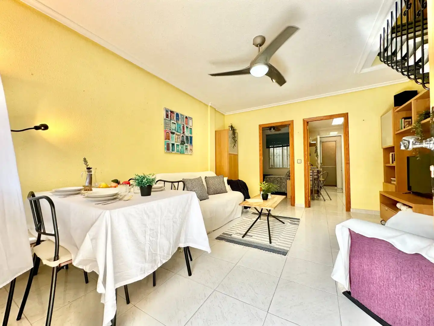 Sala de estar de Casa o chalet en venta en San Pedro del Pinatar con Jardín privado, Terraza y Trastero