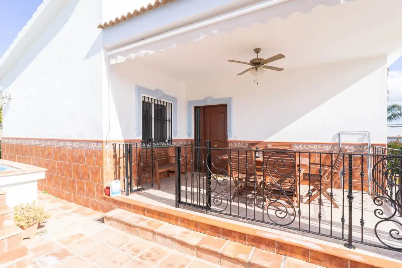 Terrassa de Casa o xalet de lloguer en Alhaurín de la Torre amb Aire condicionat, Calefacció i Jardí privat