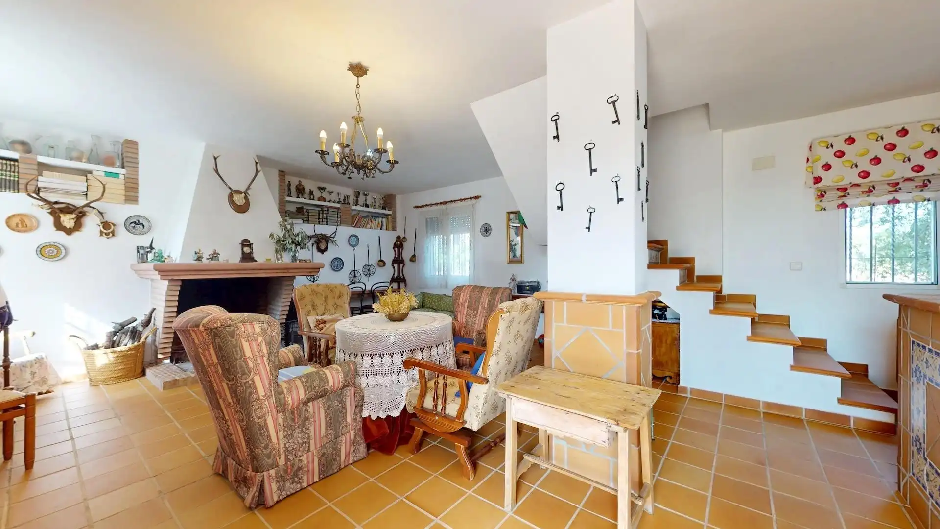 Living room of Houses for sale in Montoro  with Private garden and Terrace