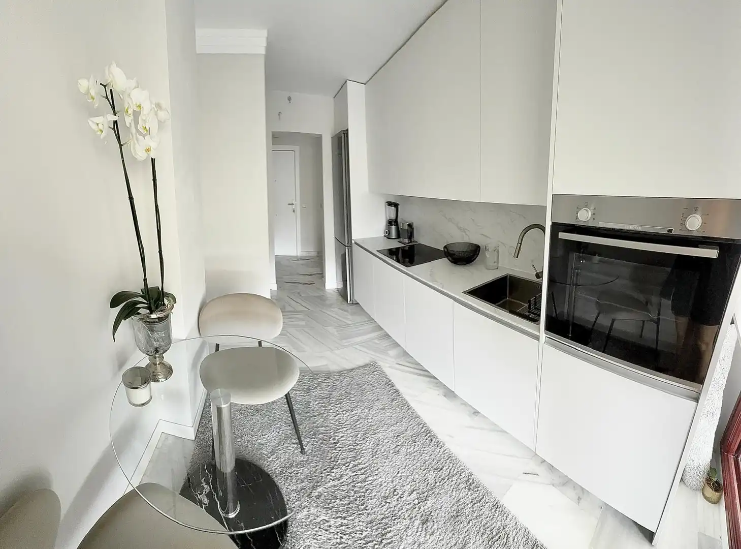 Cocina de Apartamento en venta en Benahavís con Aire acondicionado, Calefacción y Terraza