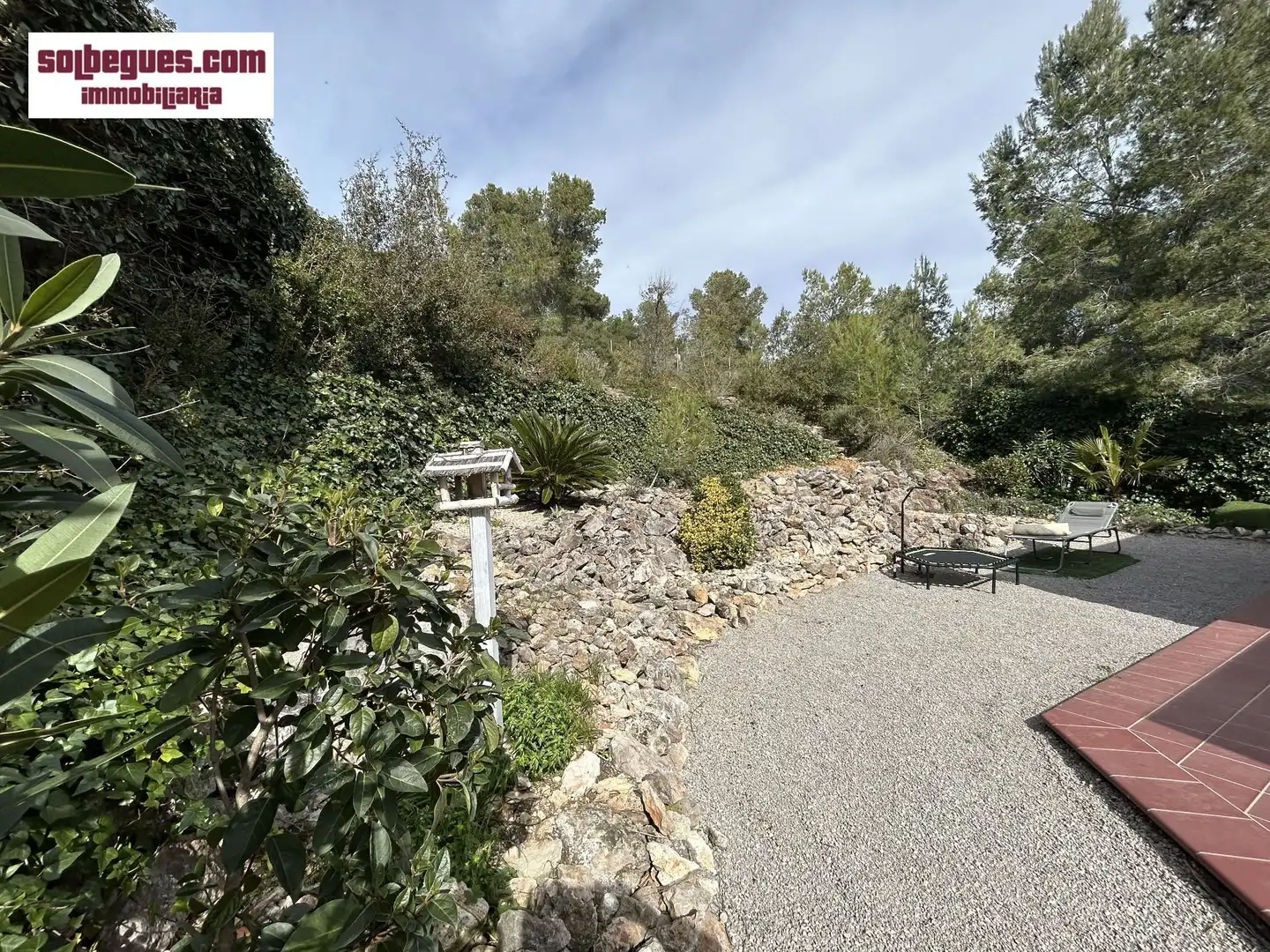 Jardín de Casa o chalet en venta en Begues con Aire acondicionado, Calefacción y Jardín privado