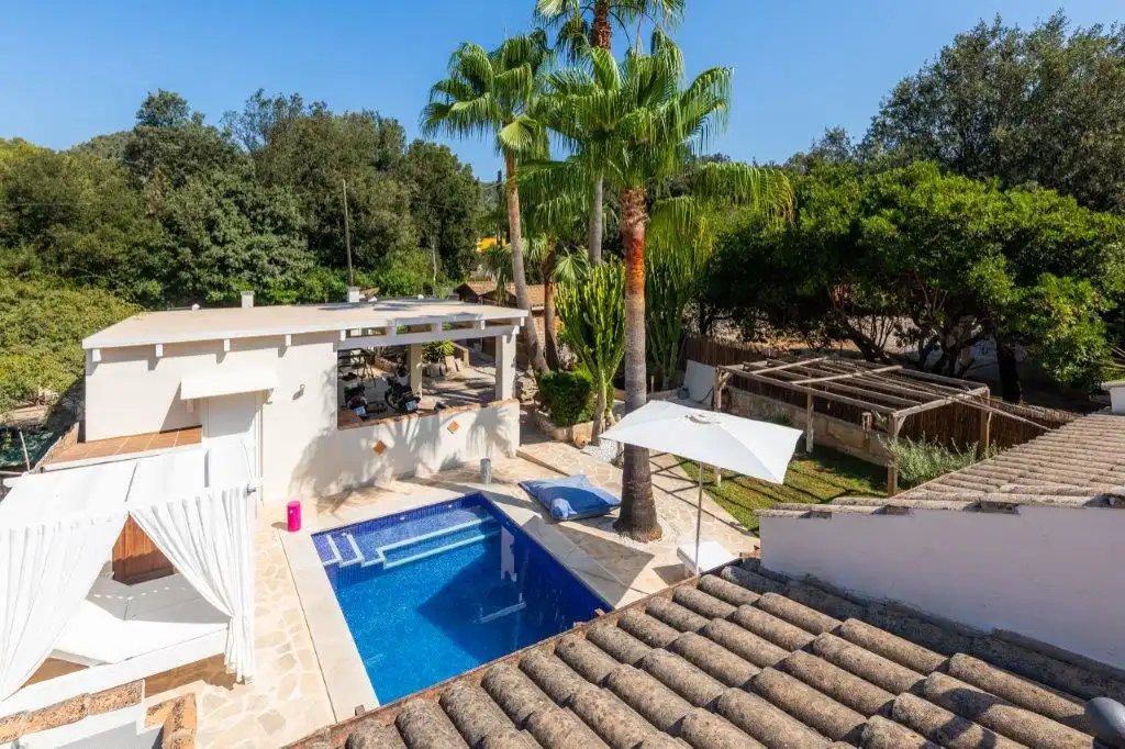 Swimming pool of Houses for sale in Pollença  with Air Conditioner, Heating and Private garden