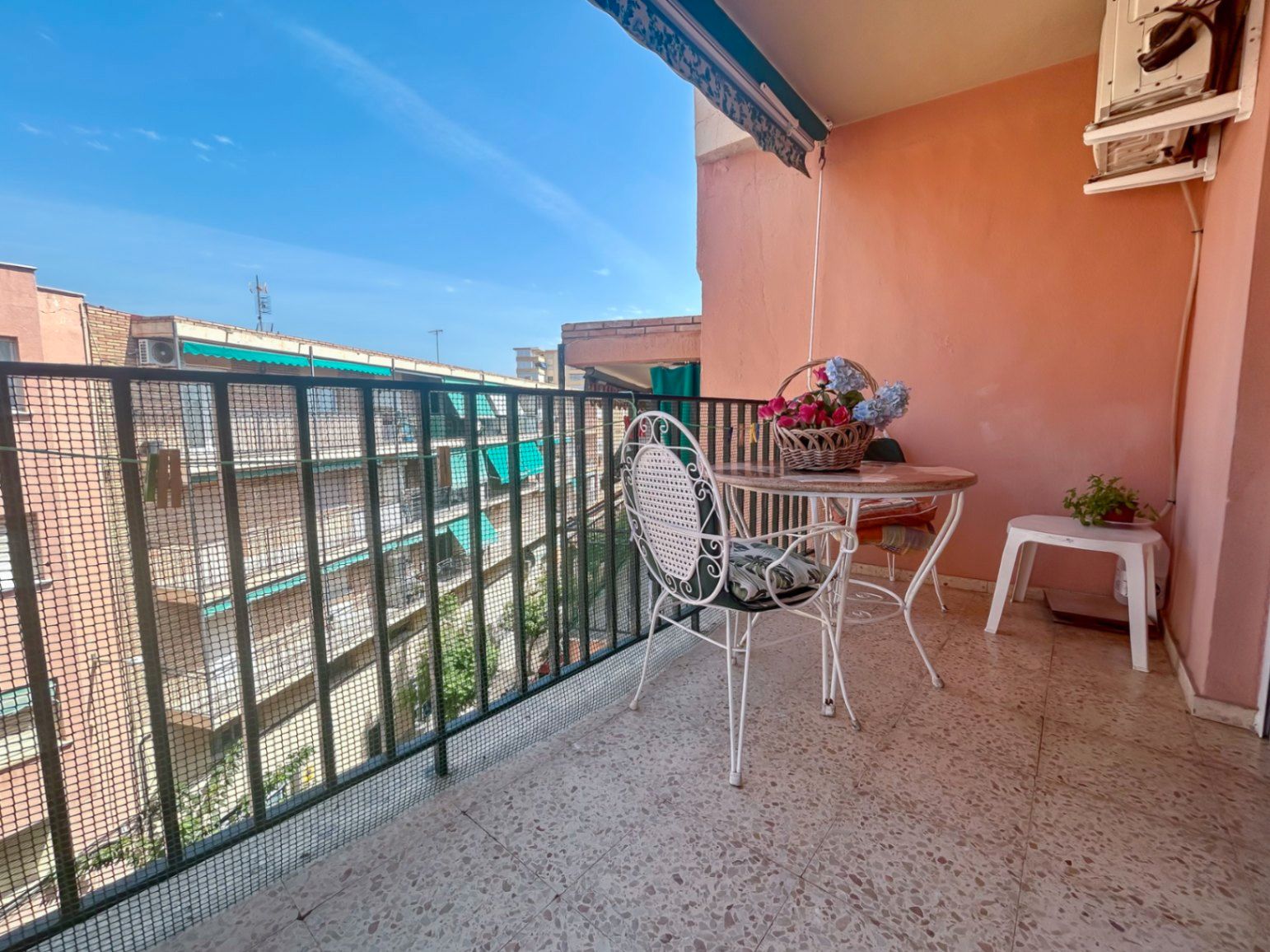 Balcony of Apartment for sale in El Campello  with Air Conditioner
