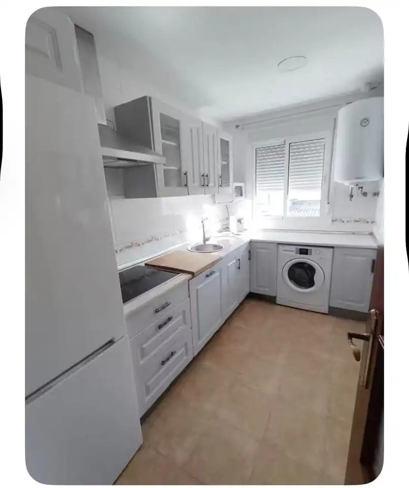 Cocina de Piso de alquiler en Sanlúcar de Barrameda con Aire acondicionado