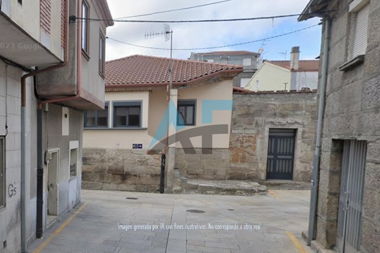 Vista exterior de Casa o xalet en venda en Xinzo de Limia amb Jardí privat i Terrassa