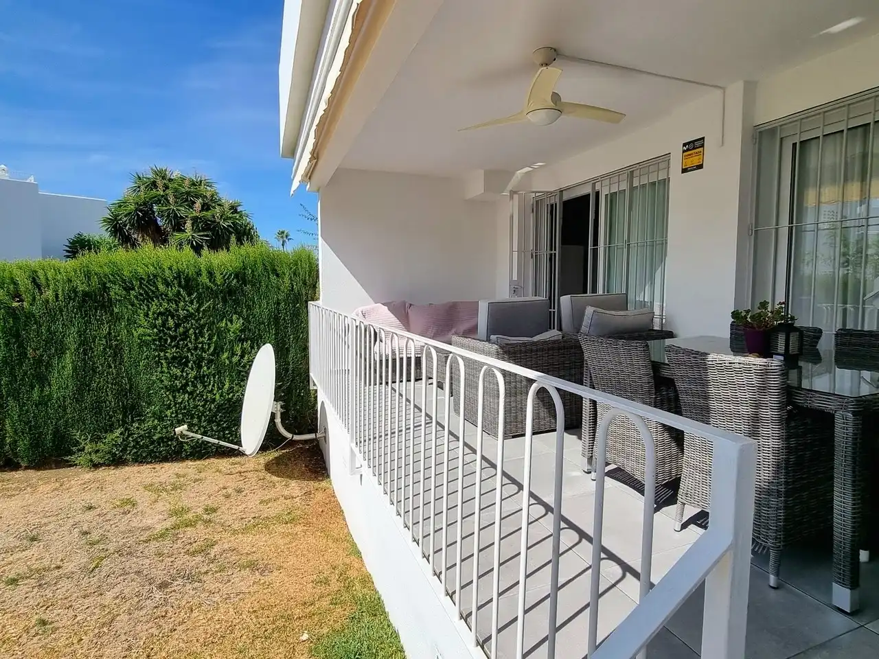 Terrassa de Apartament en venda en Estepona amb Aire condicionat, Terrassa i Piscina