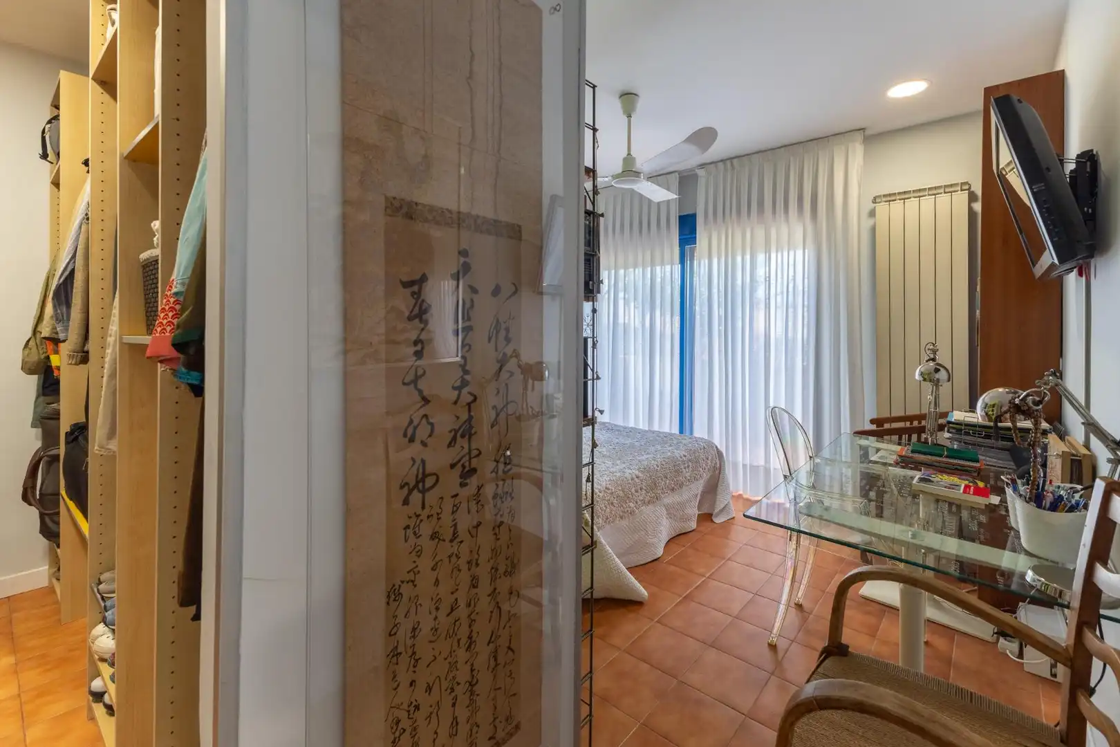 Dormitori de Casa o xalet en venda en Madrid amb Aire condicionat, Calefacció i Jardí privat