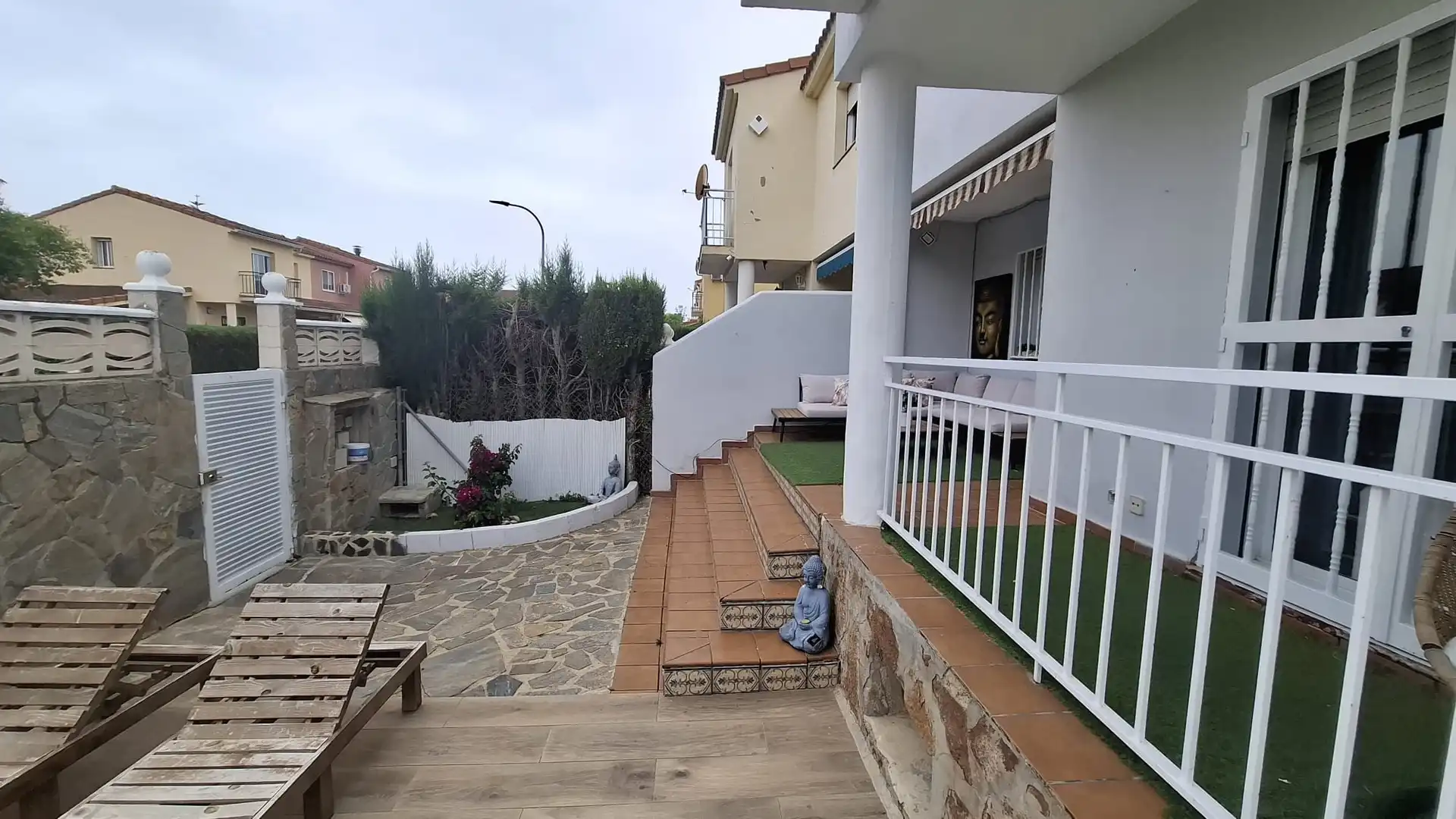 Terrassa de Casa adosada en venda en La Pobla de Vallbona