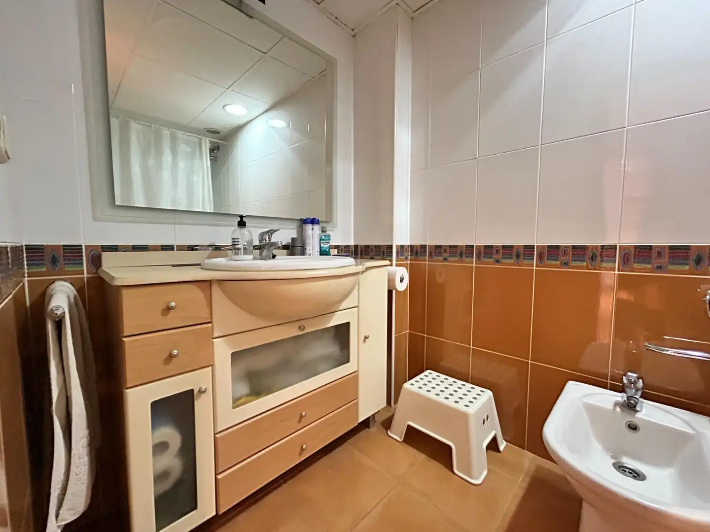 Bathroom of Flat for sale in Gandia  with Air Conditioner, Heating and Terrace