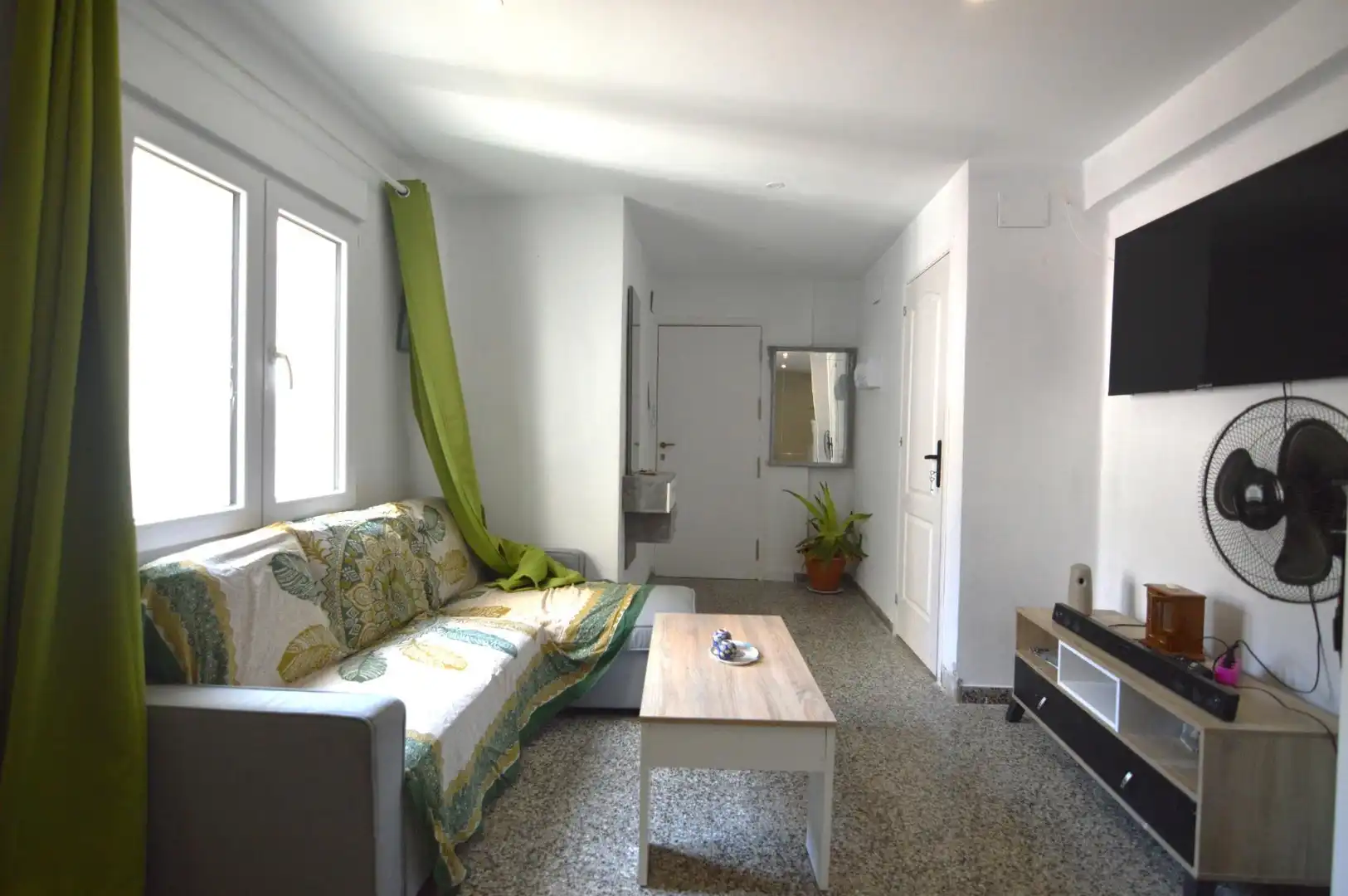 Sala de estar de Piso en venta en Cullera con Aire acondicionado, Amueblado y Balcón