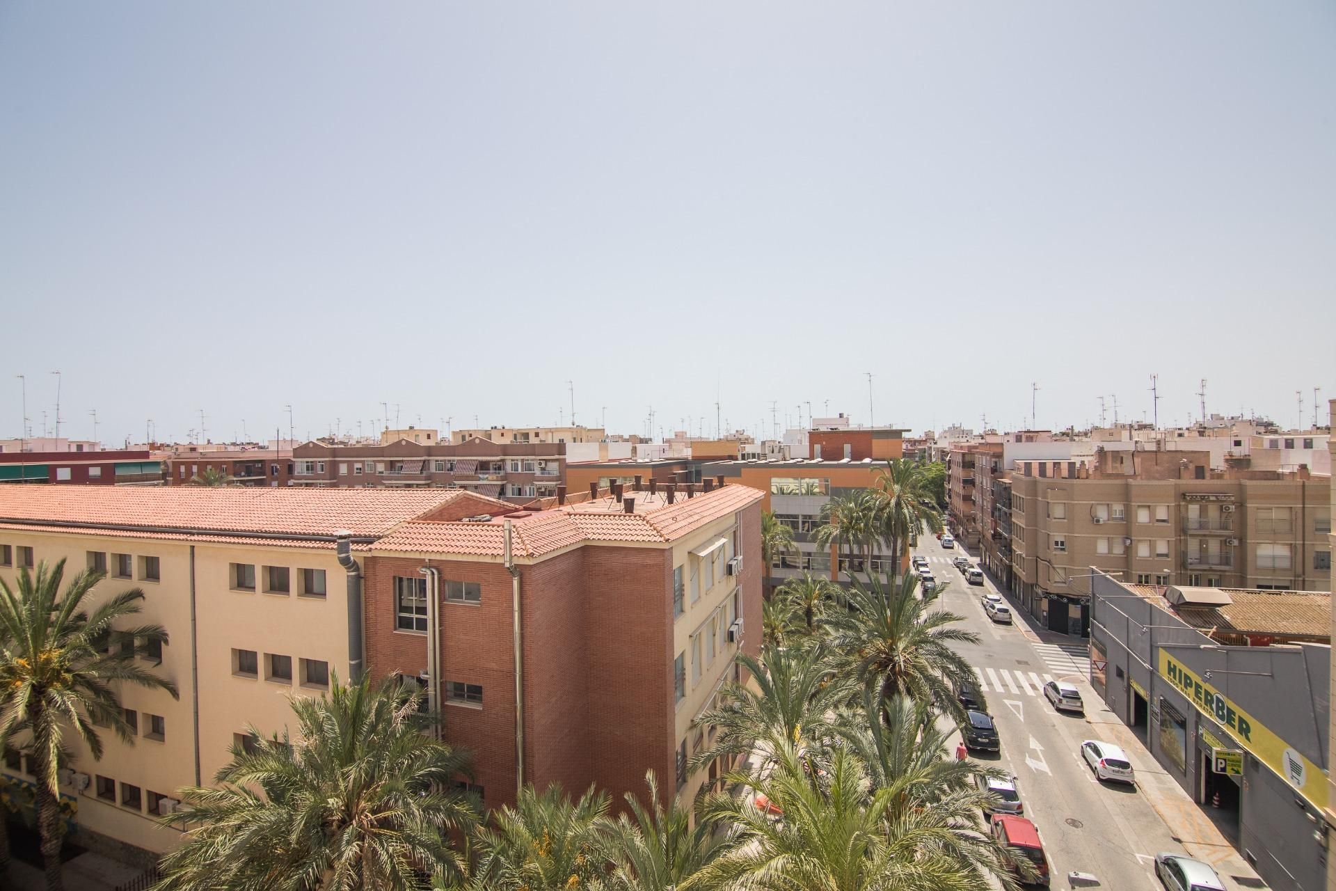 Exterior view of Flat for sale in Elche / Elx  with Air Conditioner and Balcony