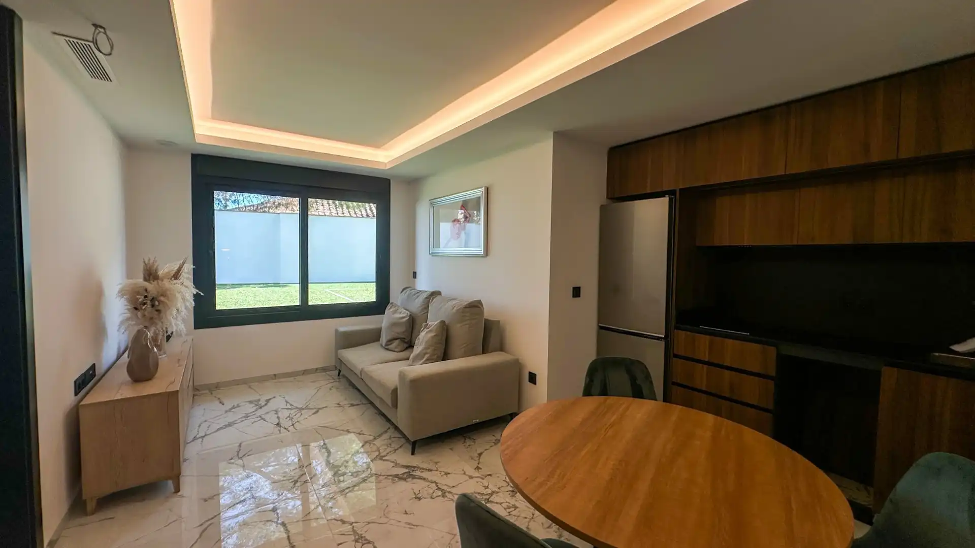 Living room of Houses for sale in Orihuela  with Air Conditioner, Swimming Pool and Oven