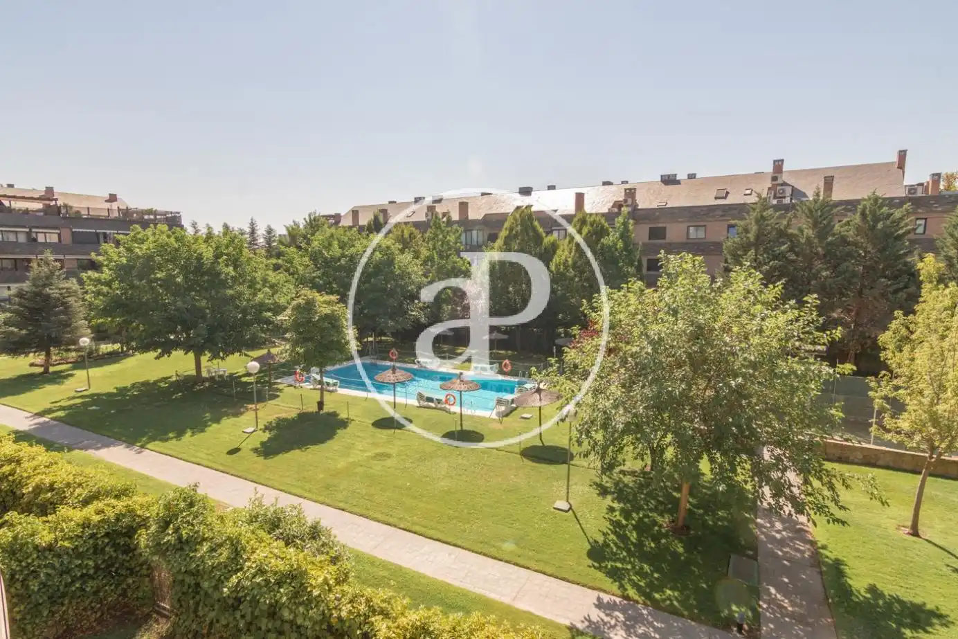 Exterior view of Flat for rent in La Moraleja  with Air Conditioner, Heating and Terrace