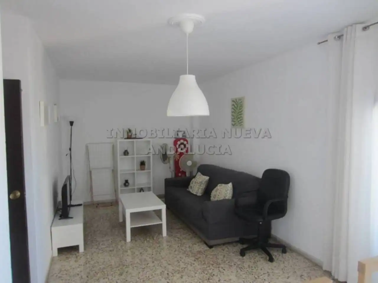 Sala de estar de Piso de alquiler en Almería con Terraza y Amueblado