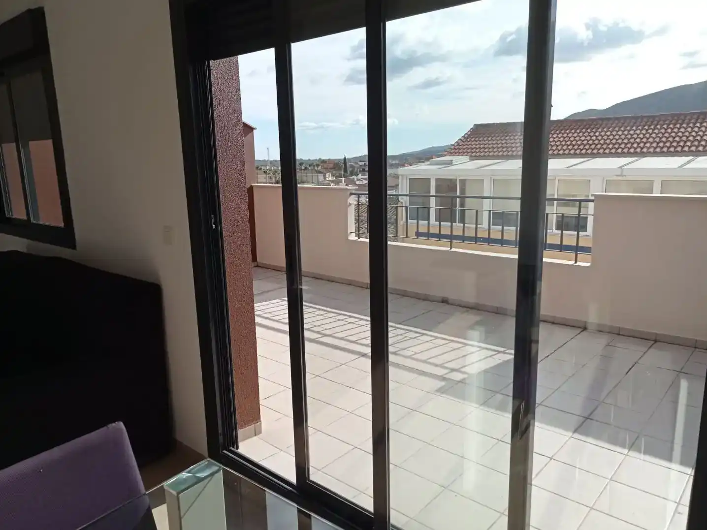 Terrasse von Wohnung zur Miete in Cártama mit Möbliert
