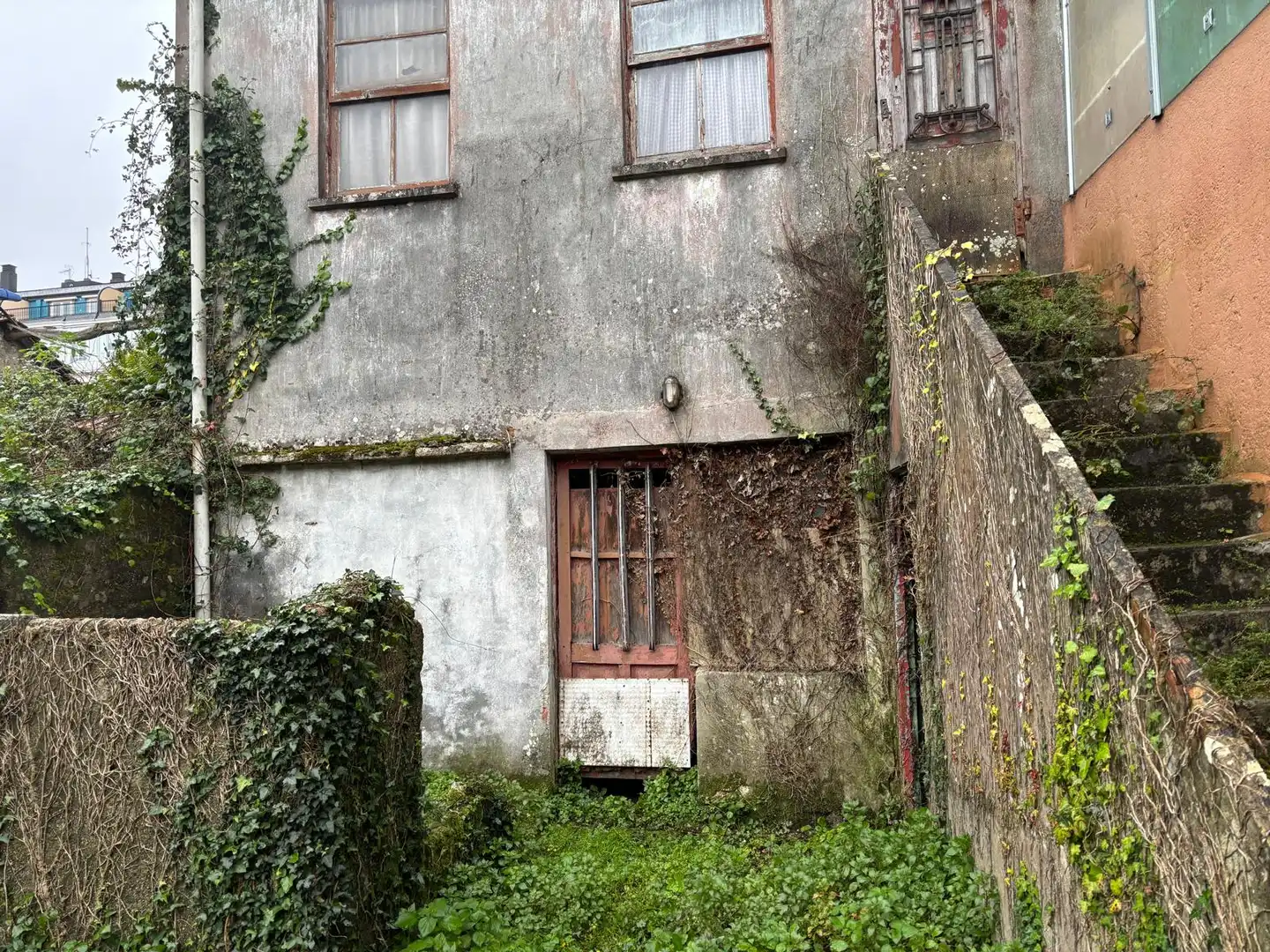 Vista exterior de Casa adosada en venta en Culleredo con Jardín privado