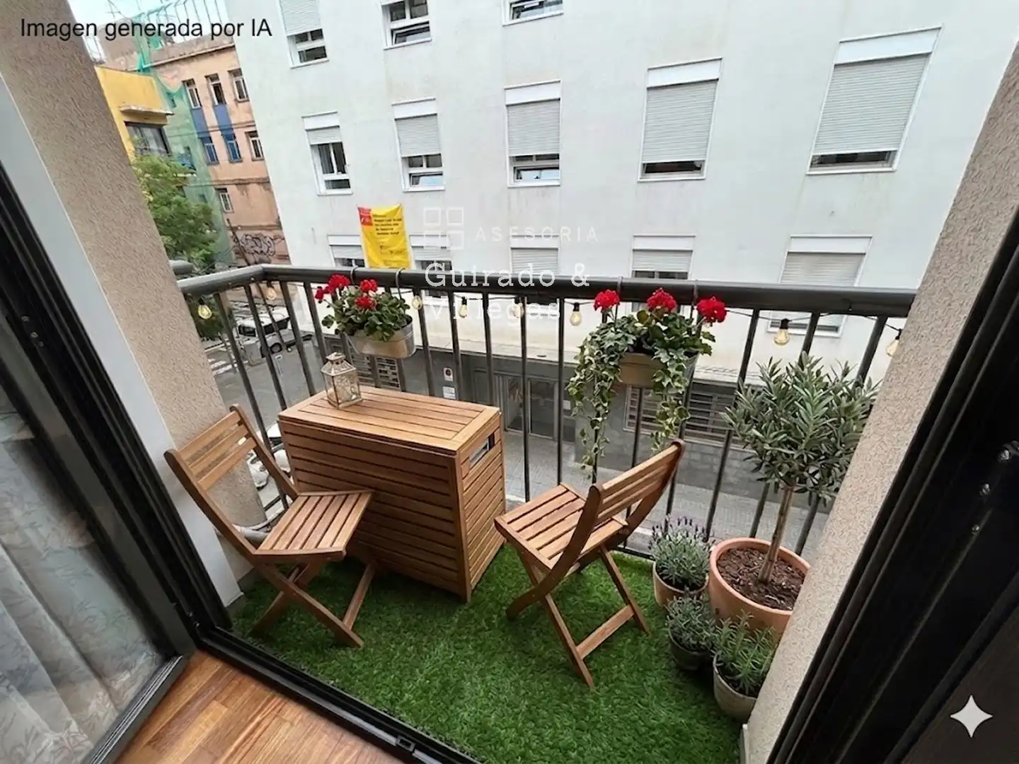 Terrasse von Wohnung zum Verkauf in Barcelona mit Klimaanlage und Terrasse