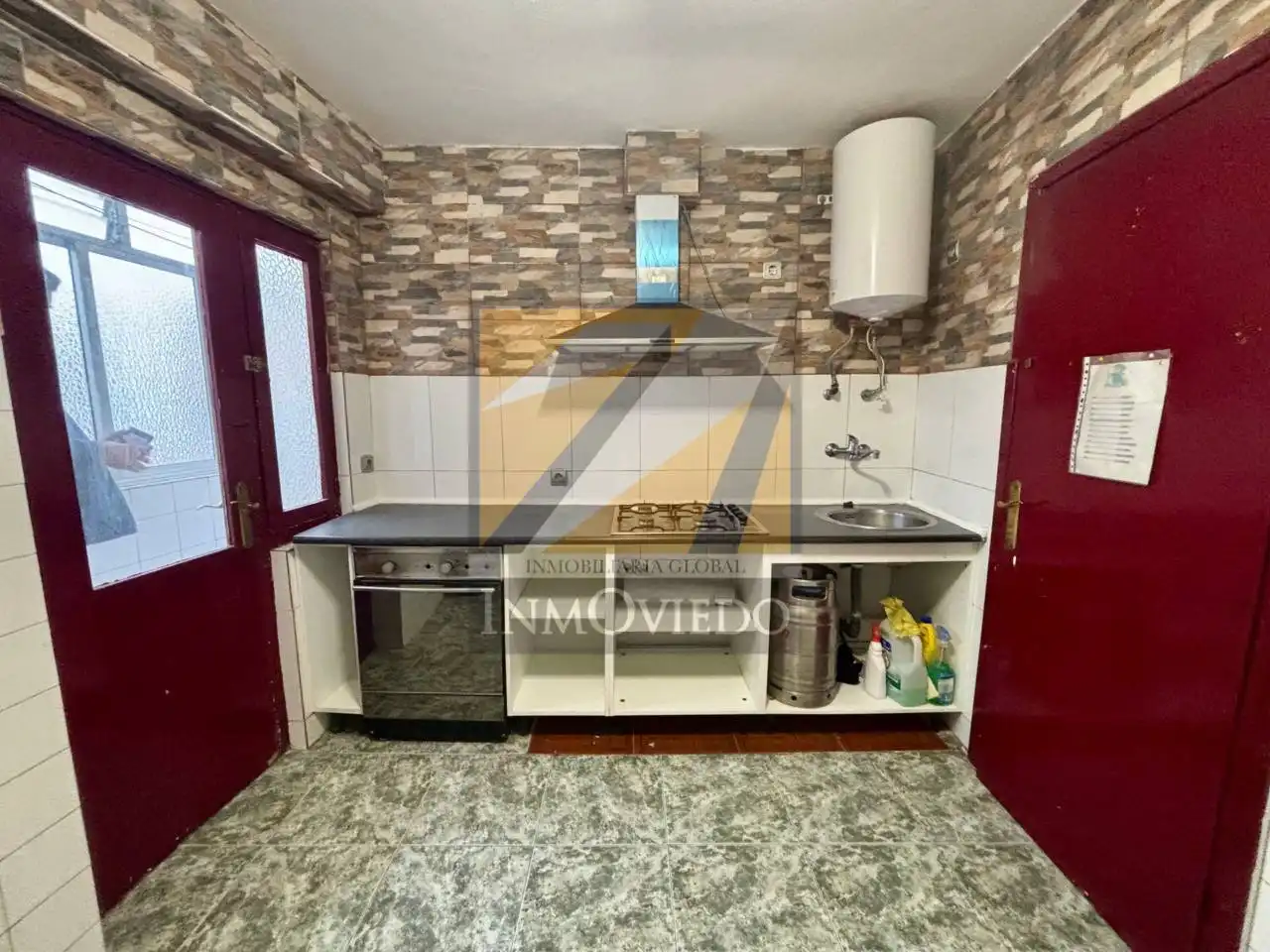 Kitchen of Flat for sale in Avilés  with Heating and Terrace