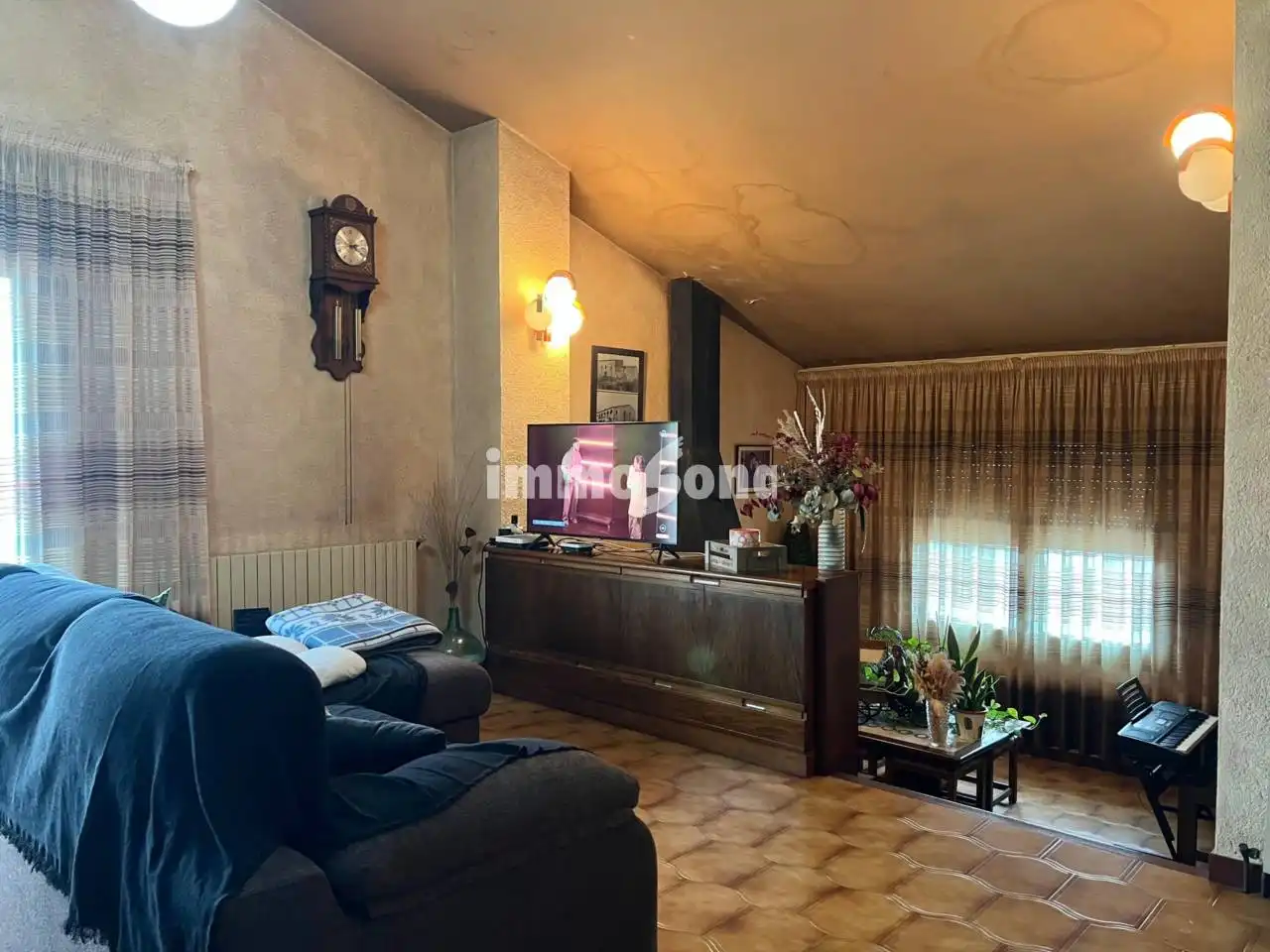 Sala de estar de Finca rústica en venta en Moià con Calefacción