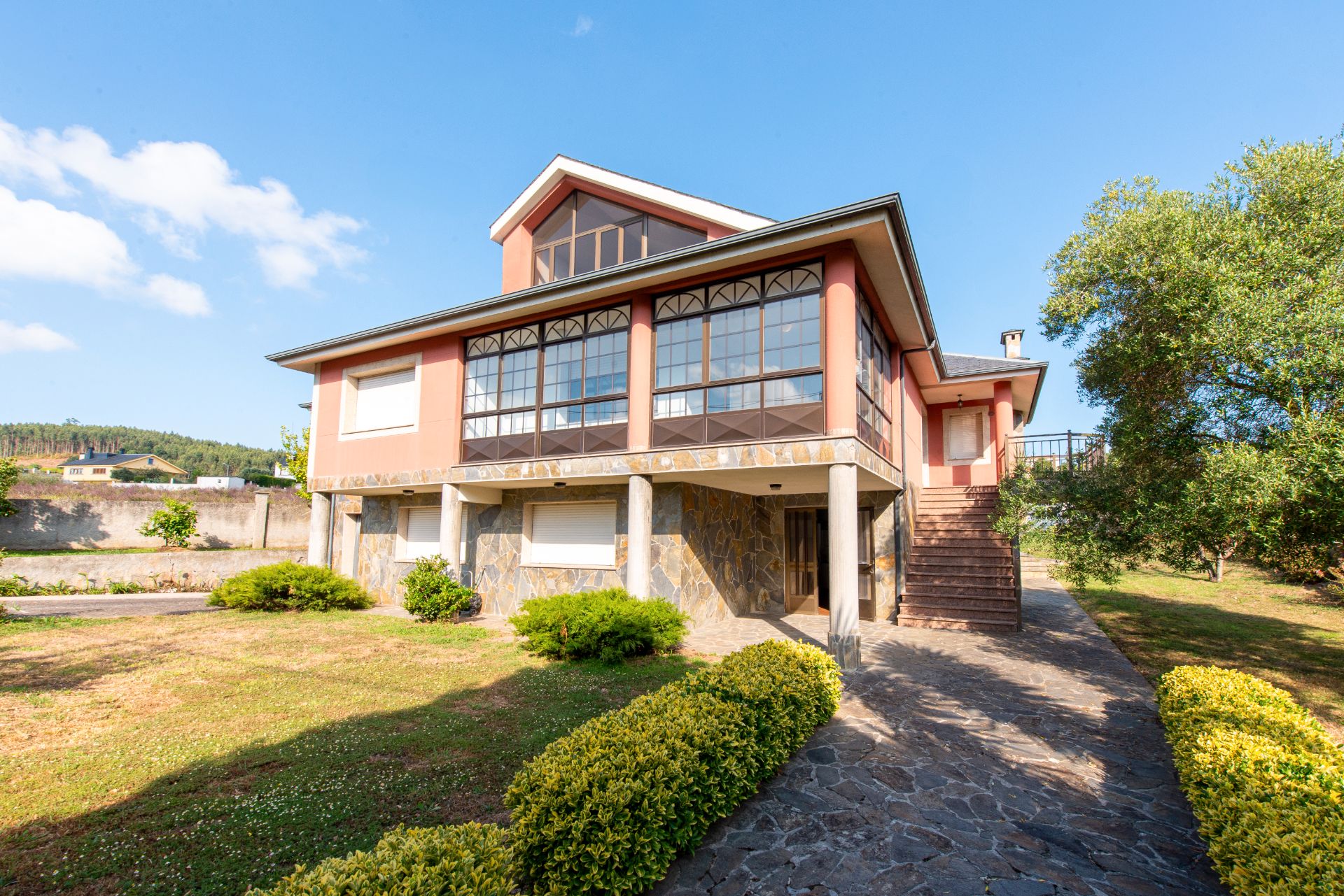 Exterior view of House or chalet for sale in Arteixo  with Heating, Private garden and Terrace