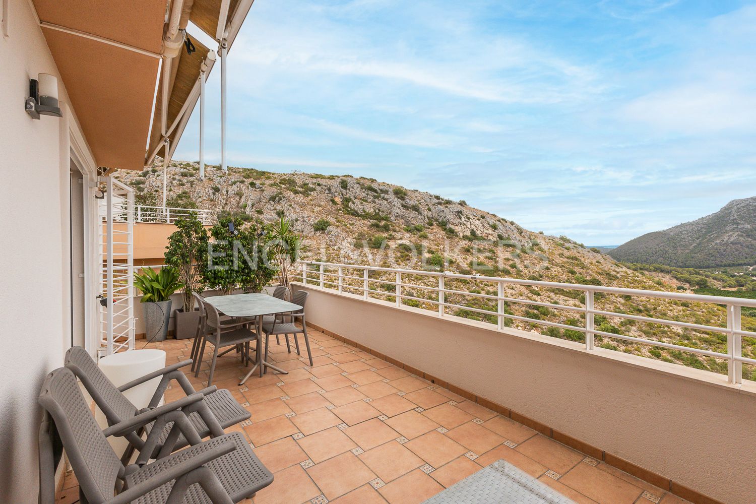 Terrace of Single-family semi-detached for sale in Gandia  with Air Conditioner, Heating and Private garden