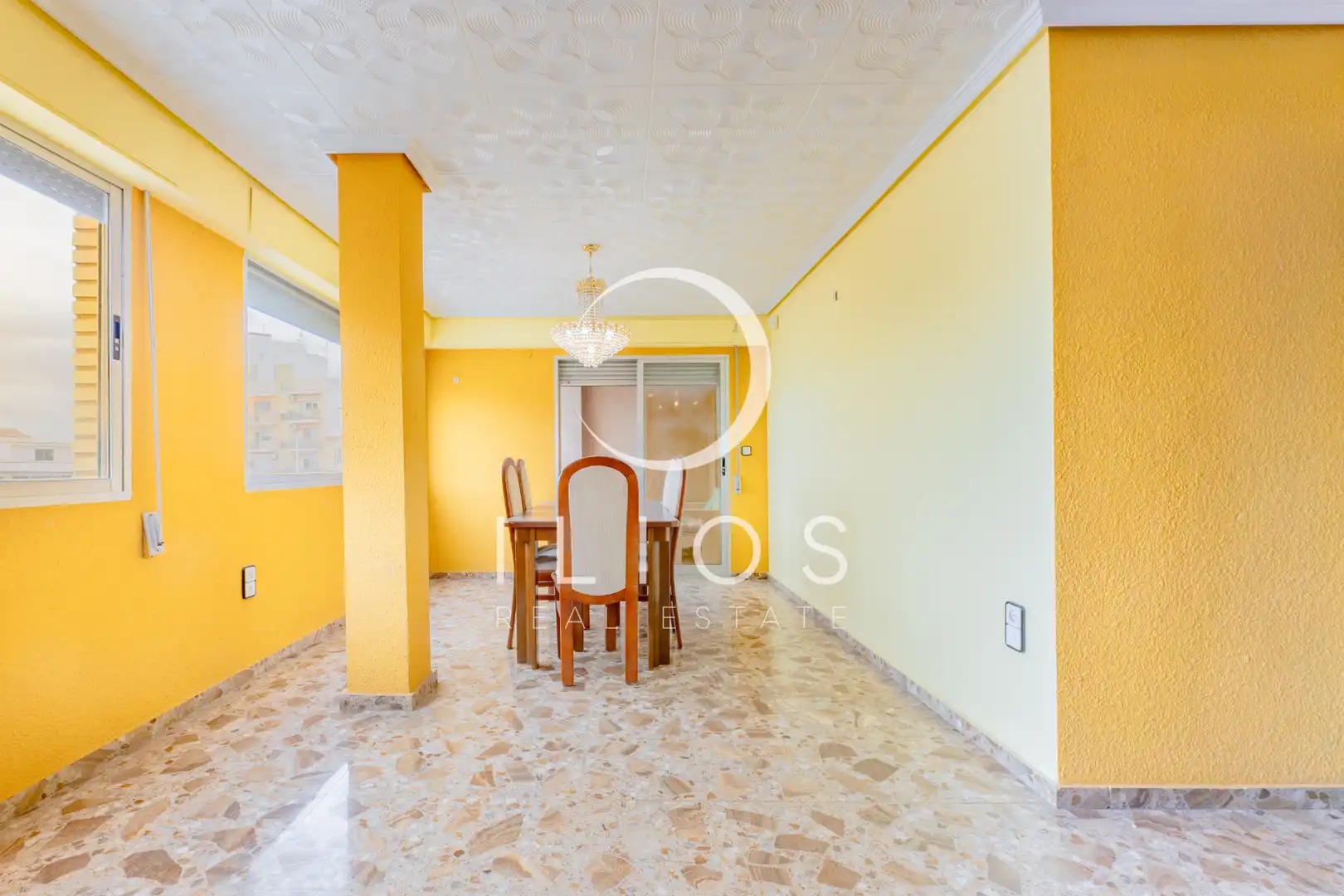 Dining room of Flat for sale in Manises  with Air Conditioner, Terrace and Balcony