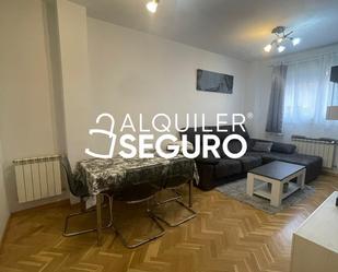 Living room of Flat to rent in  Madrid Capital  with Air Conditioner, Heating and Terrace