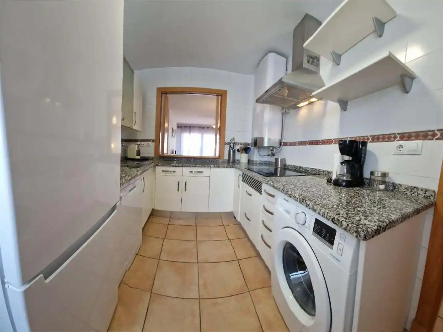 Kitchen of Flat for rent in Conil de la Frontera  with Air Conditioner, Private garden and Storage room