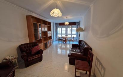 Living room of Flat for sale in Boiro  with Parquet flooring, Storage room and Balcony