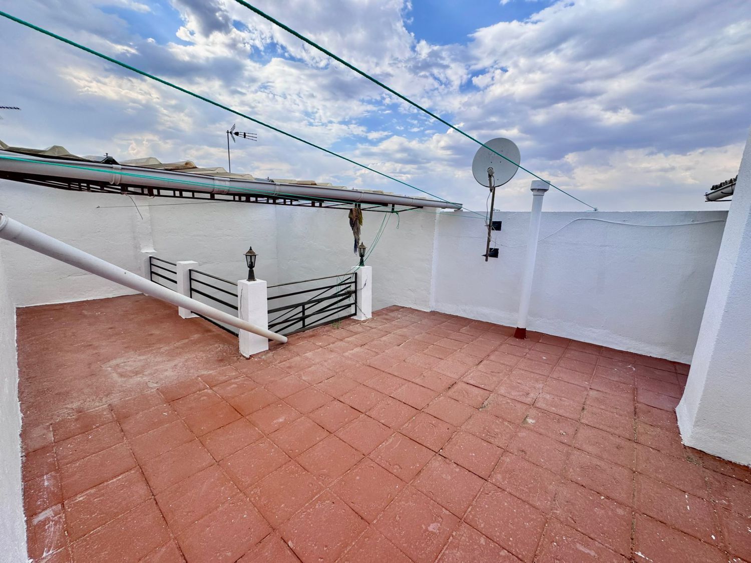 Terrassa de Casa o xalet de lloguer en Viso del Marqués amb Aire condicionat, Calefacció i Terrassa