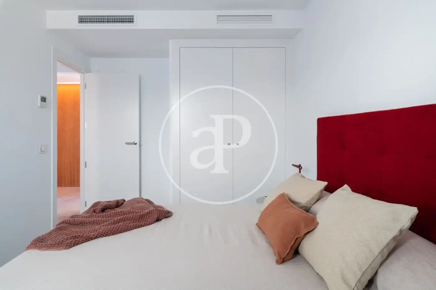 Schlafzimmer von Wohnung zum Verkauf in Benitachell / El Poble Nou de Benitatxell mit Klimaanlage, Heizung und Privatgarten