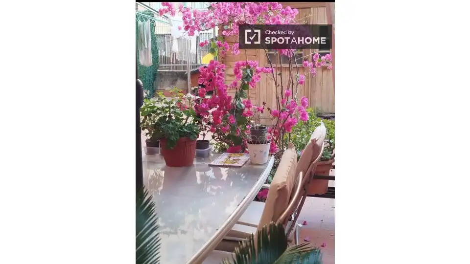 Terraza de Piso para compartir en Barcelona con Aire acondicionado, Calefacción y Terraza