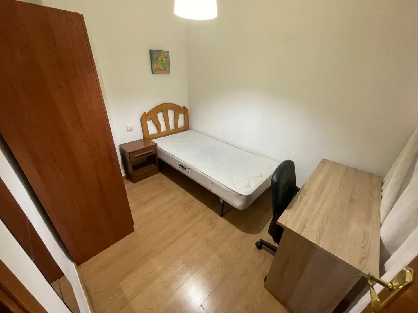 Dormitori de Pis de lloguer en Murcia amb Aire condicionat, Parquet i Moblat