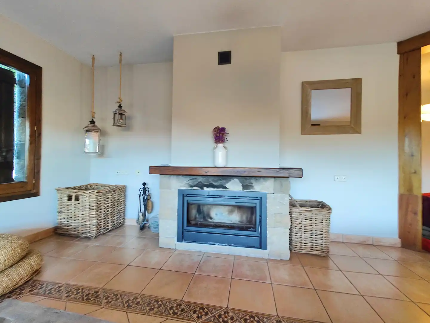 Living room of Houses for sale in Molló  with Heating, Private garden and Terrace