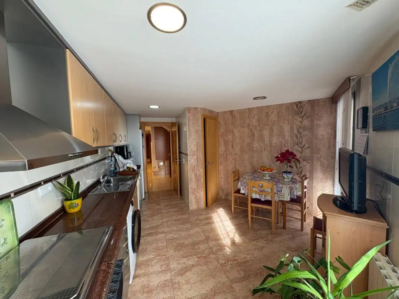 Küche von Maisonette zum Verkauf in Castalla mit Klimaanlage, Heizung und Terrasse