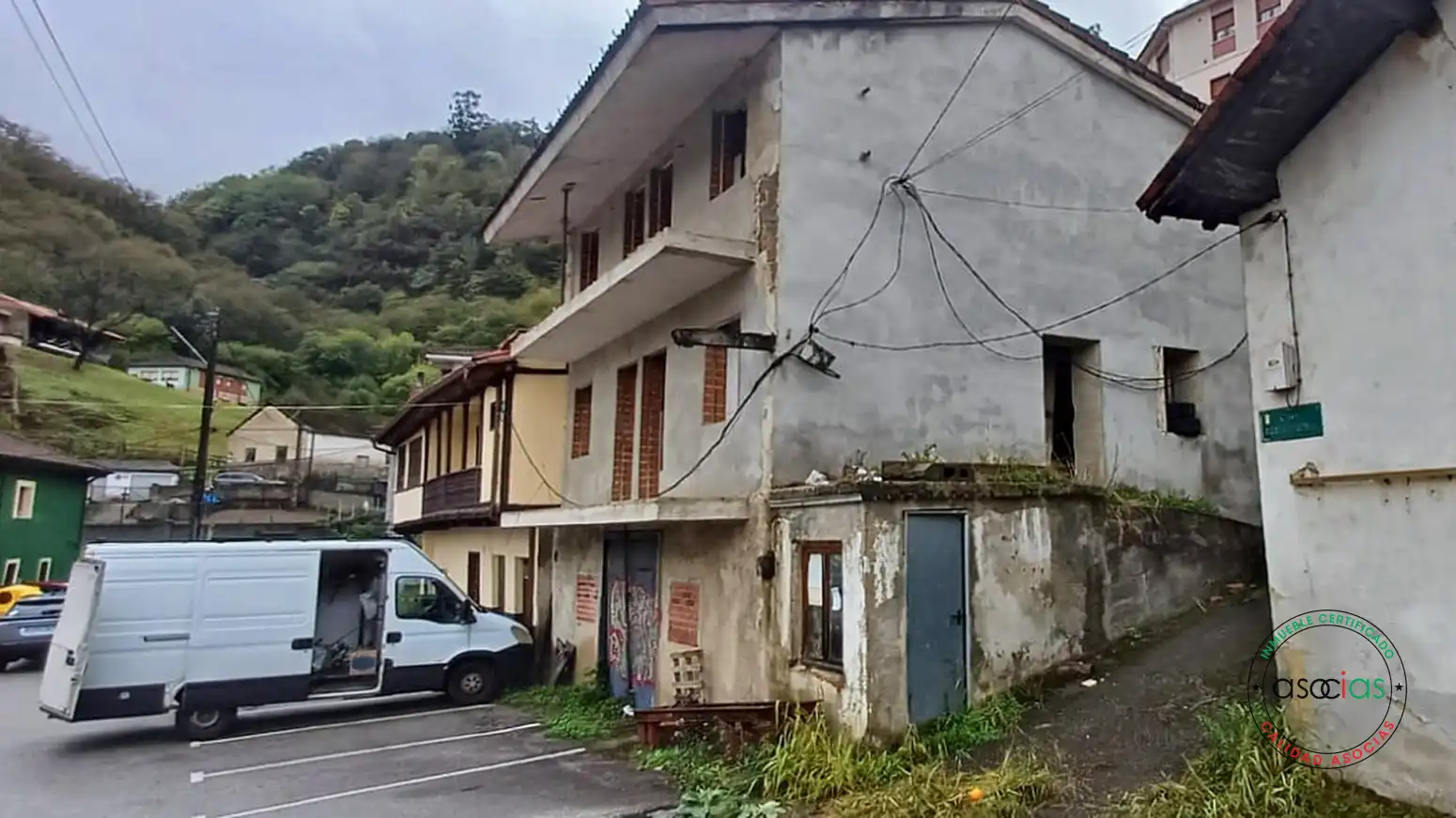 Vista exterior de Casa o chalet en venta en Aller, Asturias
