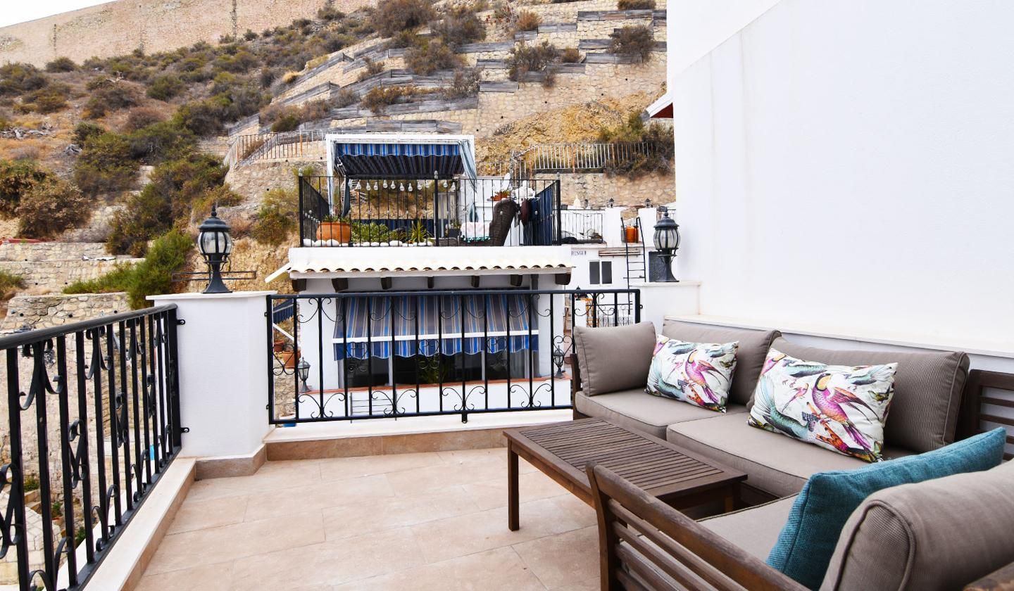 Terraza de Casa o chalet en venta en Alicante / Alacant con Calefacción y Terraza