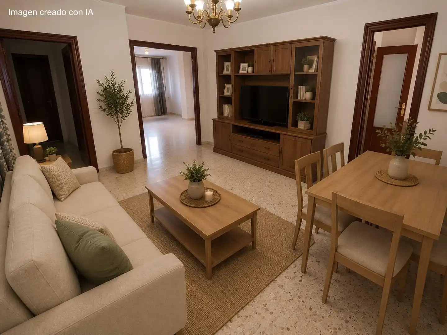 Sala d'estar de Pis en venda en San Fernando amb Traster