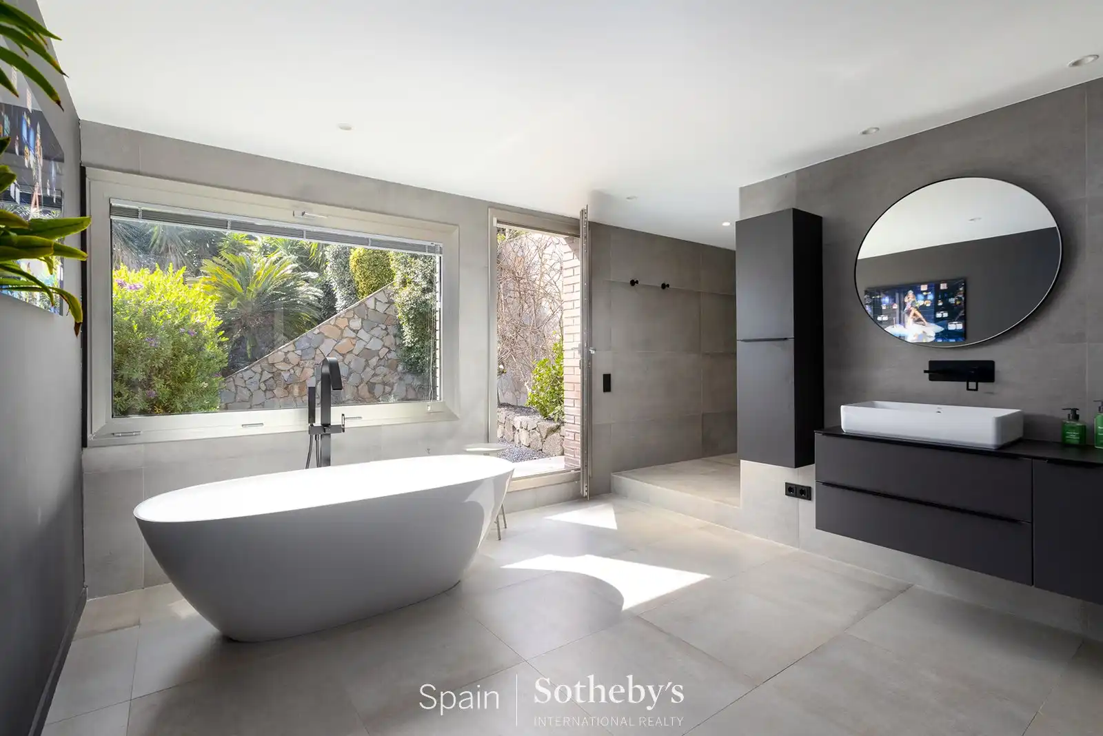 Baño de Casa o chalet en venta en Tiana con Calefacción, Jardín privado y Terraza
