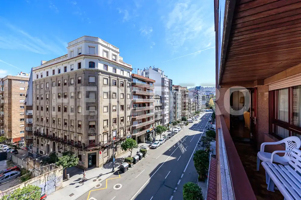 Exterior view of Flat for sale in Vigo   with Heating, Storage room and Balcony