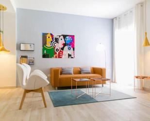 Sala d'estar de Apartament de lloguer en Málaga Capital amb Aire condicionat, Moblat i Forn
