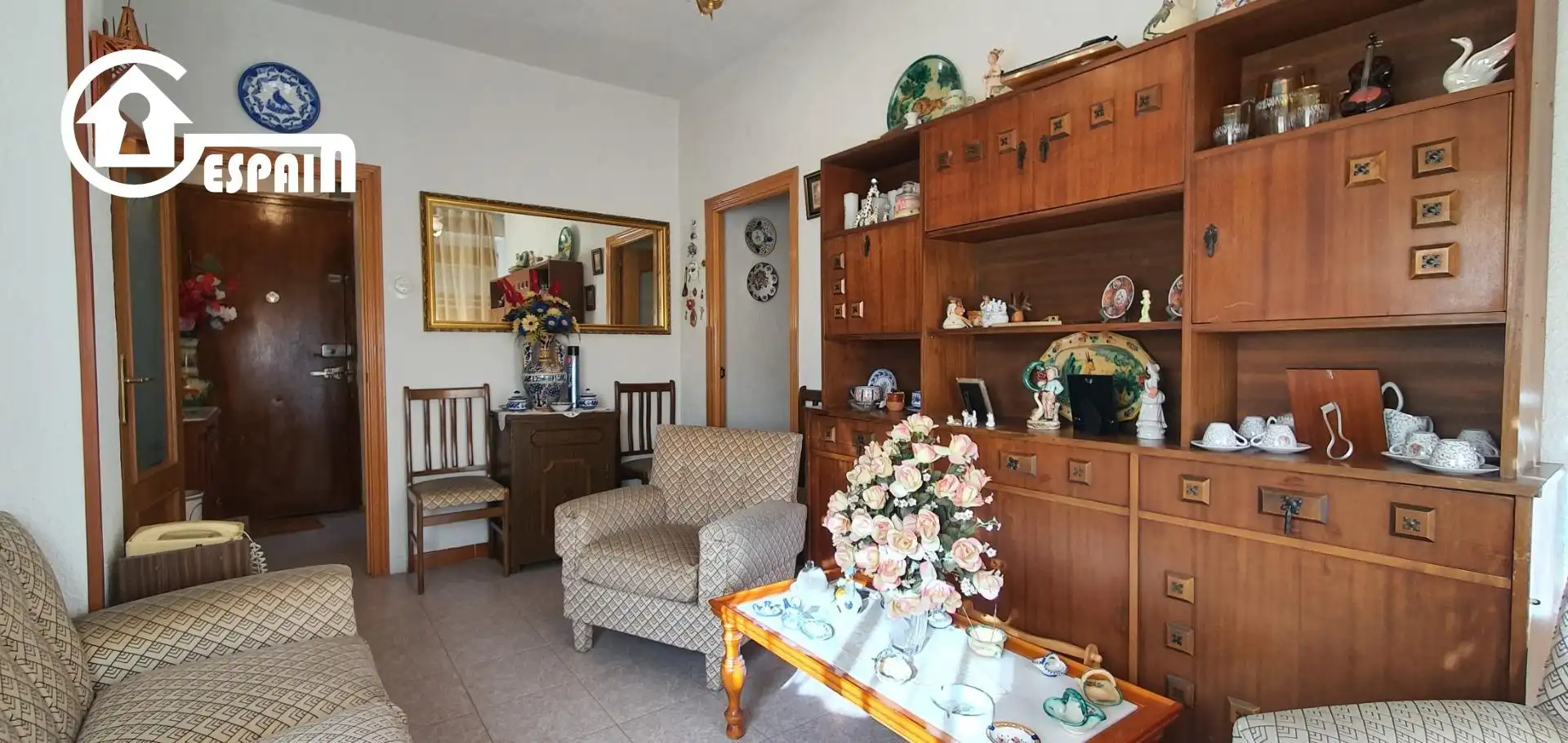 Sala de estar de Piso en venta en Madrid con Terraza