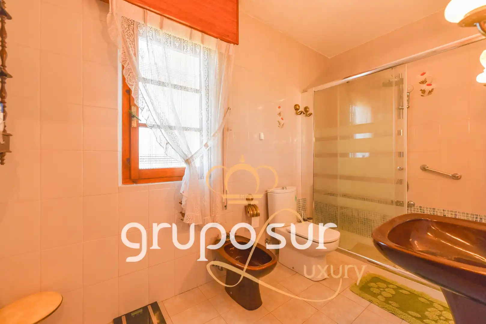 Baño de Casa o chalet en venta en Trigueros del Valle con Calefacción, Jardín privado y Terraza