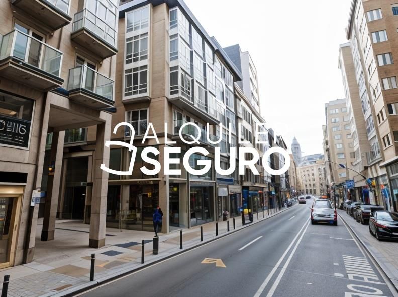 Vista exterior de Pis de lloguer en A Coruña Capital  amb Moblat