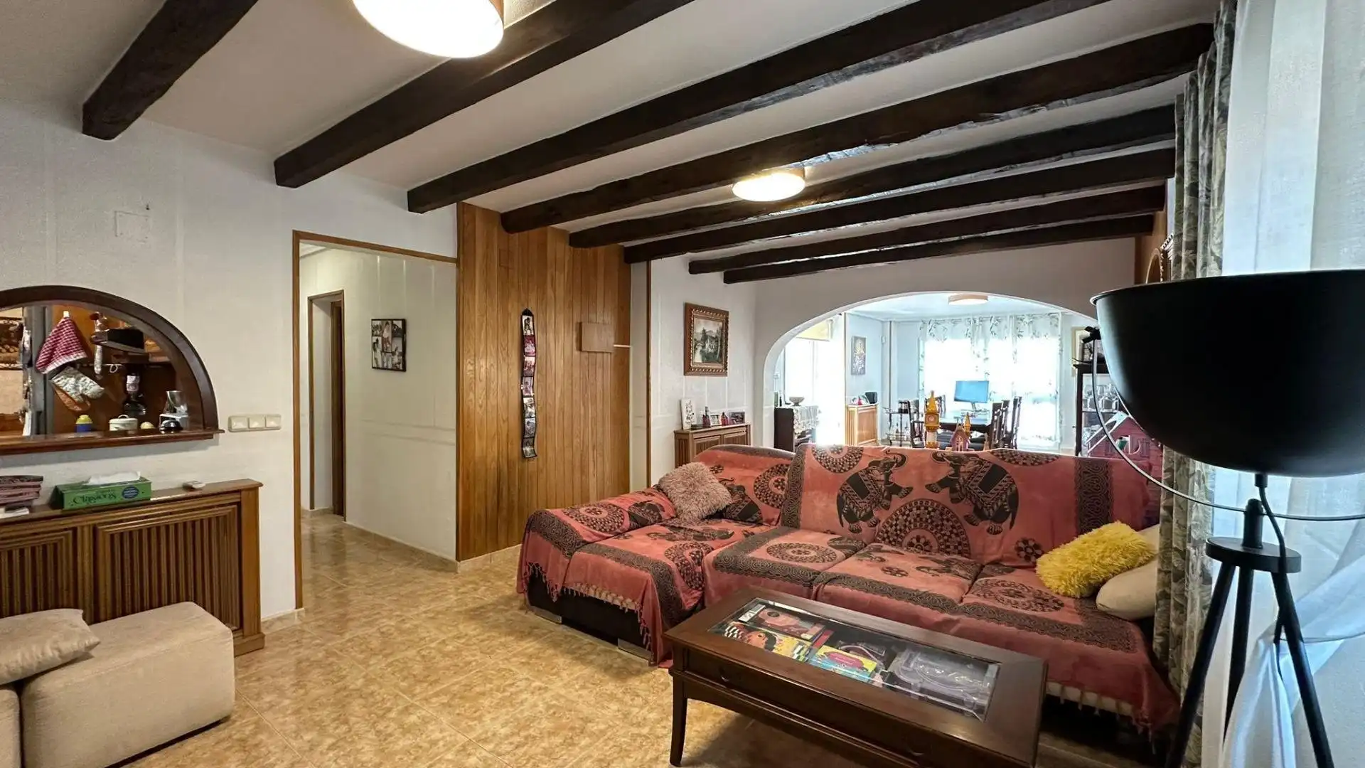 Sala de estar de Casa o chalet en venta en Torrevieja con Calefacción, Jardín privado y Piscina